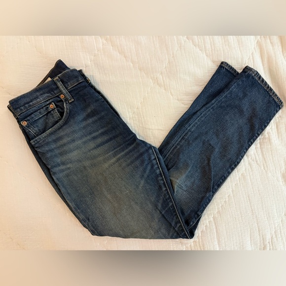 Levi’s 512 Slim Taper Premium Stretch Jeans Men’s 31x30 Dark Wash - Picture 13 of 15